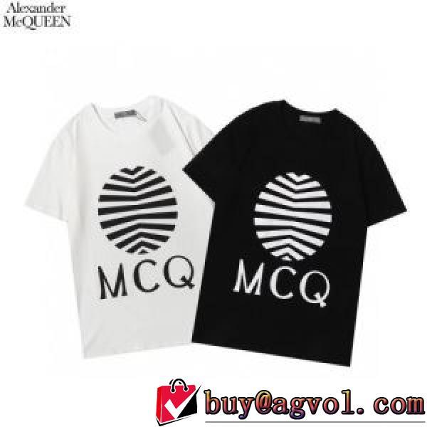 alexander mcqueenコピーブランド 上質 大人気！ 2色可選 半袖Tシャツ アレキサンダー マックイーン alexander mcqueen 2026春夏