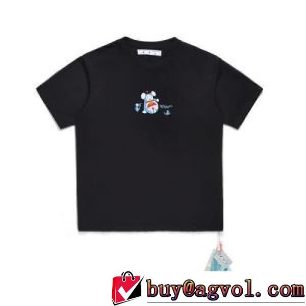 OFF-WHITE オフホワイト偽物ブランド 半袖Tシャツ 2色可選 2026春夏 Off-White オフホワイト ポップ