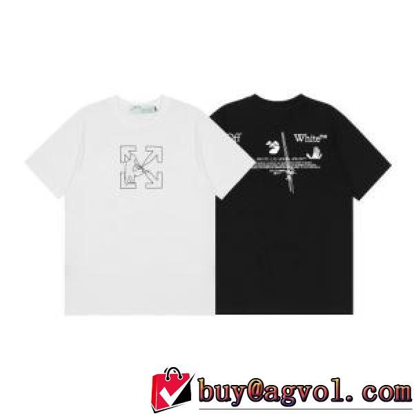 2色可選 OFF-WHITE オフホワイト偽物ブランド 半袖Tシャツ 2026春夏 Off-White オフホワイト 抜群の雰囲気が作れる!