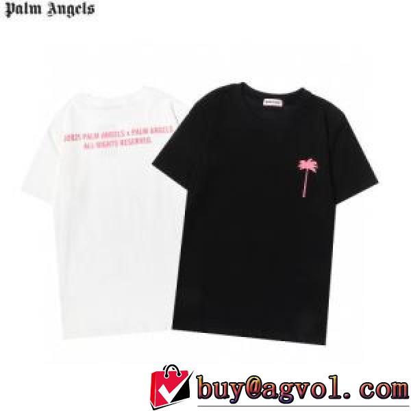 2026春夏 Palm Angelsコピー 人気が爆発  パーム・エンジェルス Palm Angels 2色可選 半袖Tシャツ