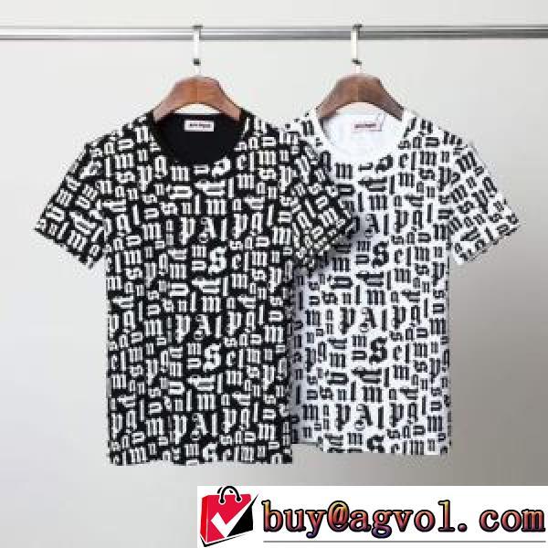 Palm Angelsブランド 偽物 通販  欧米韓流/雑誌 パーム・エンジェルス Palm Angels 2色可選 半袖Tシャツ 2025春夏