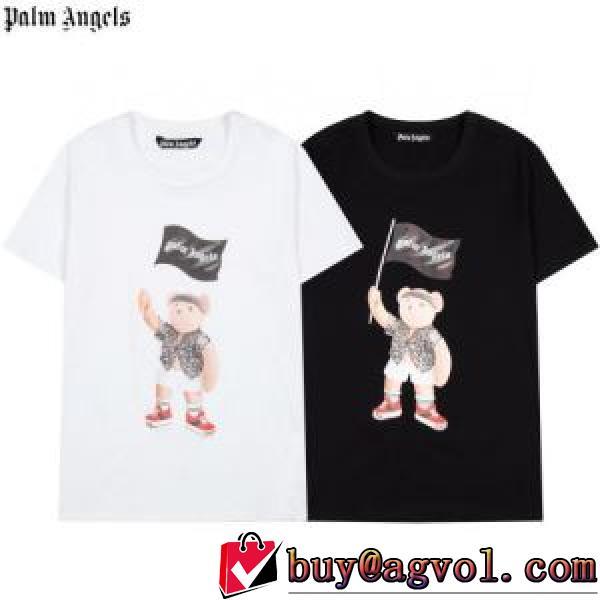 2026春夏 半袖Tシャツ Palm Angelsコピー 2色可選 首胸ロゴ パーム・エンジェルス Palm Angels
