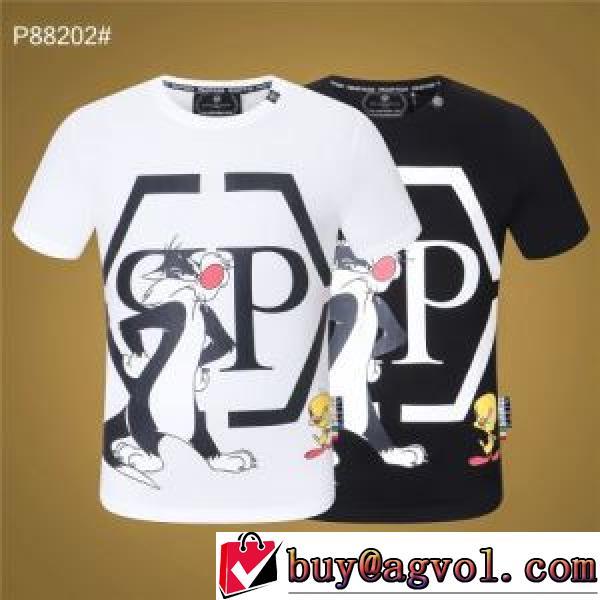 フィリッププレイン PHILIPP 半袖Tシャツ 2色可選 PLEIN PHILIPP PLEINコピー ブランド 注目のアイテム 2026春夏