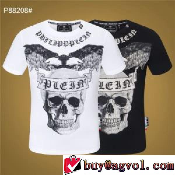 PHILIPP PLEINブランド 偽物 通販 2色可選 半袖Tシャツ フィリッププレイン PHILIPP PLEIN 2026春夏 お洒落に魅せる