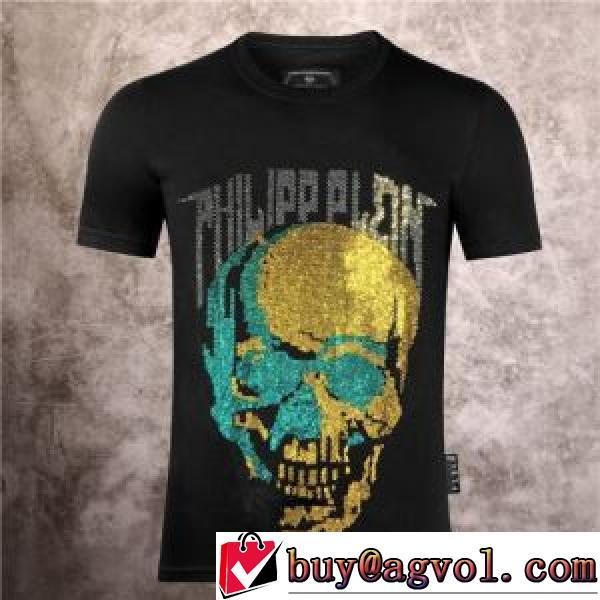 PHILIPP PLEIN偽物ブランド 半袖Tシャツ フィリッププレイン PHILIPP PLEIN 首胸ロゴ 2026春夏