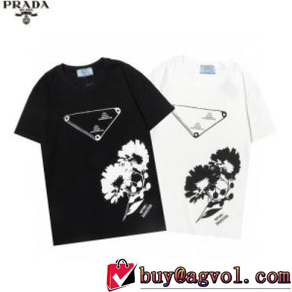 2026春夏 大人のおしゃれに PRADAコピー 2色可選 プラダ PRADA 半袖Tシャツ