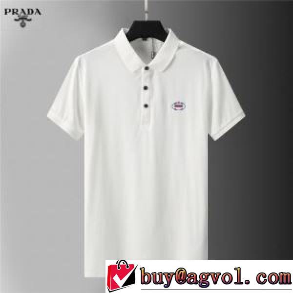 プラダ PRADA 2026春夏 一味違うケーブル編みが魅力満点 2色可選 半袖Tシャツ PRADAブランド コピー