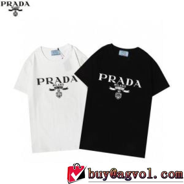2026春夏 PRADAコピー 2色可選 高級感溢れるデザイン 半袖Tシャツ プラダ PRADA 
