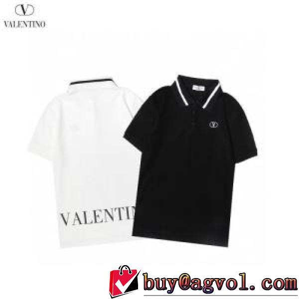 ヴァレンティノ VALENTINO スタイルアップ効果 2026春夏 2色可選 半袖Tシャツ VALENTINOコピー ブランド 