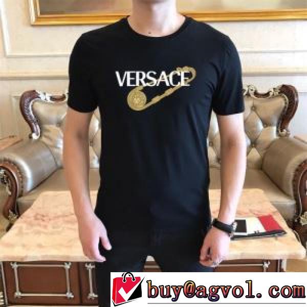 大好評 ヴェルサーチVERSACE 2026春夏 半袖Tシャツ 2色可選 VERSACEブランドスーパーコピー