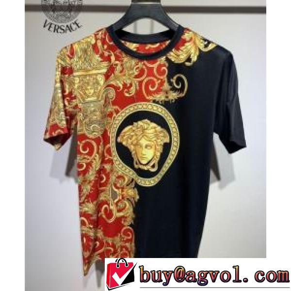 ファッション 人気 VERSACEスーパーコピー 半袖Tシャツ ヴェルサーチVERSACE 2026春夏