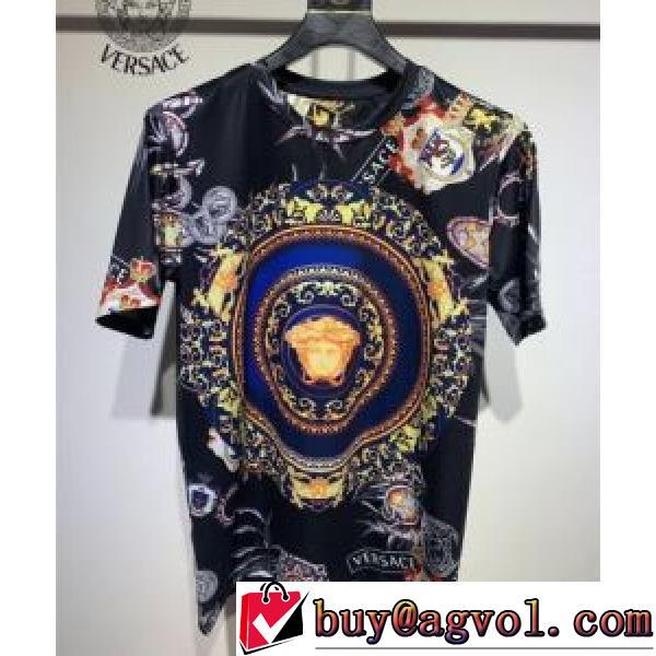 2026春夏 VERSACEコピー 半袖Tシャツ ヴェルサーチVERSACE コスパ最高のプライス