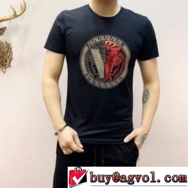 2026春夏 VERSACEコピー 大特価 ヴェルサーチVERSACE 半袖Tシャツ