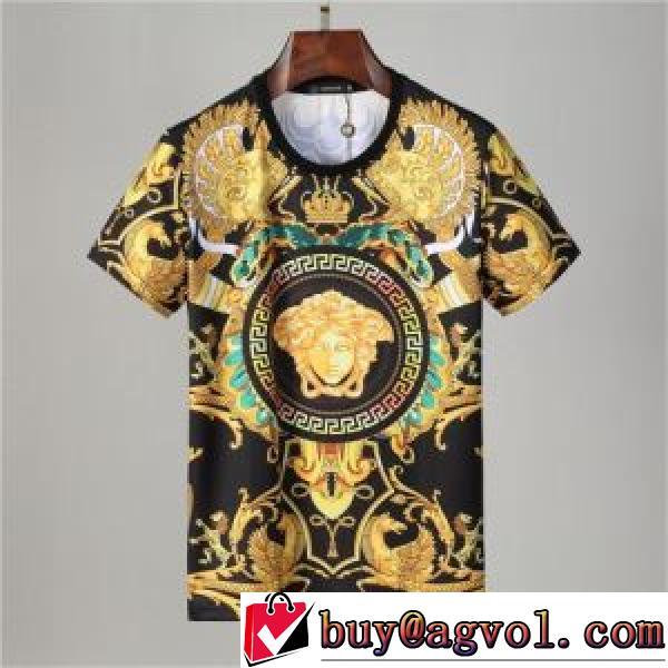 半袖Tシャツ VERSACEブランドコピー 超人気美品◆ ヴェルサーチVERSACE 2026春夏