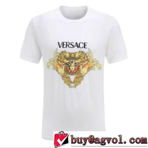 ヴェルサーチVERSACE 2026春夏 半袖Tシャツ VERSACEブランド コピー 2色可選 高級感演出