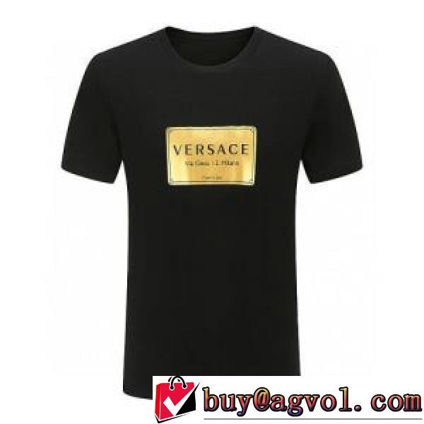 2026春夏 VERSACEコピー 2色可選 半袖Tシャツ 一味違うケーブル編みが魅力満点 ヴェルサーチVERSACE