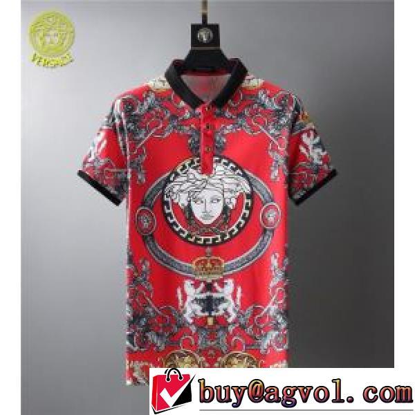 2色可選 半袖Tシャツ 重宝するアイテム ヴェルサーチVERSACE 2026春夏 VERSACEブランド コピー