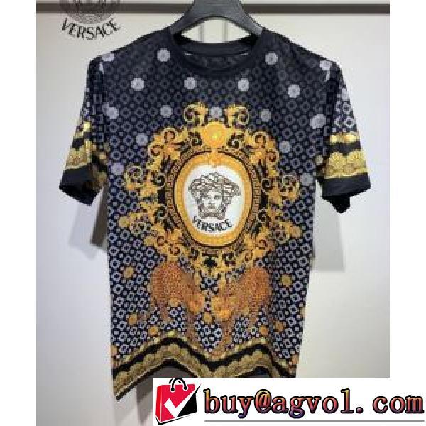 2025春夏 魅力的 VERSACEスーパーコピー 代引 半袖Tシャツ ヴェルサーチVERSACE