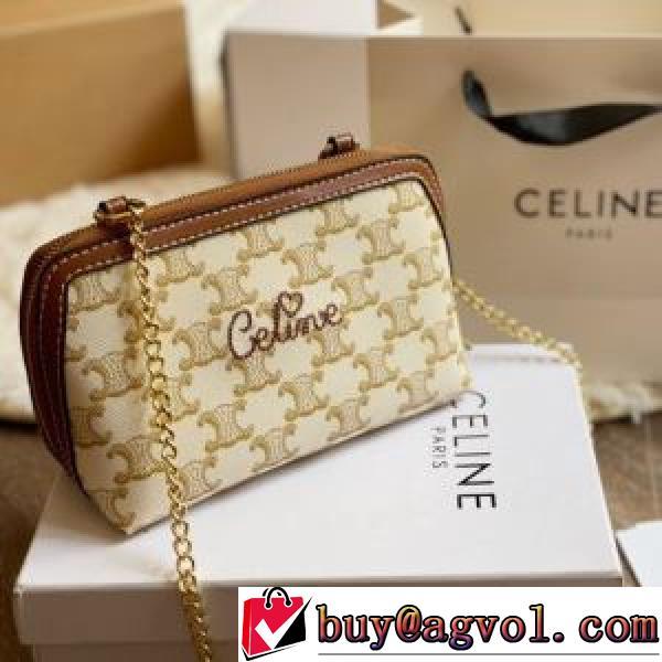 セリーヌ CELINE 存在感◎ CELINEブランド 偽物 通販 2026春夏 斜め掛けバッグ ショルダーバッグ .352.