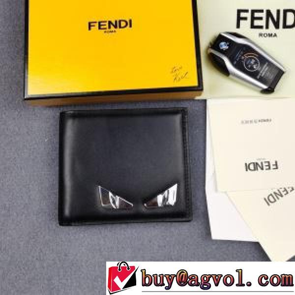 FENDIスーパーコピー クリップウォレット 爆買いセール 二つ折り財布 めちゃくちゃお得 フェンディ FENDI 2026春夏.506.