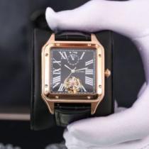 大人気アイテム！入手困難 カルティエ CARTIER スーパーコピー 2026春夏 Santos-Dumont メンズ 腕時計 機械式 多色選択可 46x13mm.199.