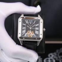 大人気アイテム！入手困難 カルティエ CARTIER スーパーコピー 2026春夏 Santos-Dumont メンズ 腕時計 機械式 多色選択可 46x13mm.199.