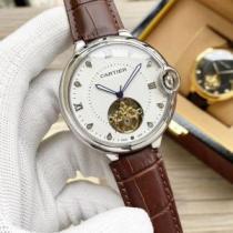 カルティエ CARTIER 2026春夏 CARTIERスーパーコピー 芸能人に愛用者続出 46x13mm メンズ 腕時計 機械式 多色選択可 3針クロノグラフ 日付表示.199.