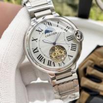 カルティエ CARTIER 一番人気の新作はこれ 2026春夏 CARTIERスーパーコピー メンズ 腕時計 機械式 多色選択可 透かし彫りムーブメント.199.
