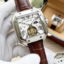 CARTIER カルティエコピーブランド セレブ愛用の超人気商品 2026春夏 メンズ 腕時計 機械式 6色可選 ミネラルガラス 4針クロノグラフ 日付表示 機械式（自動巻き）ムーブメント 42mm（幅）13mm（厚）カルティエ スーパーコ.199.