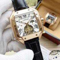 CARTIER カルティエコピーブランド セレブ愛用の超人気商品 2026春夏 メンズ 腕時計 機械式 6色可選 ミネラルガラス 4針クロノグラフ 日付表示 機械式（自動巻き）ムーブメント 42mm（幅）13mm（厚）カルティエ スーパーコ.199.