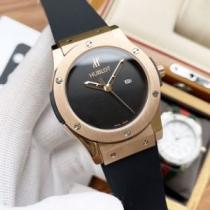 定番のアイテム ウブロ HUBLOTブランド コピー 2026春夏 メンズ 腕時計 3針クロノグラフ 日付表示 機械式（自動巻き）ムーブメント 41mm*12mm.178.