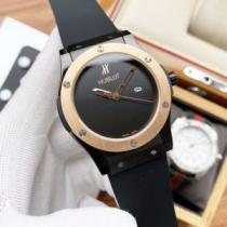定番のアイテム ウブロ HUBLOTブランド コピー 2026春夏 メンズ 腕時計 3針クロノグラフ 日付表示 機械式（自動巻き）ムーブメント 41mm*12mm.178.