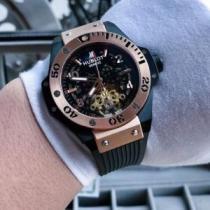 2026春夏 人気 ランキング ウブロ HUBLOT 5色可選 メンズ 腕時計 ウブロブランド コピー 45*13mm コーティング高密度鏡面 機械式（自動巻き）ムーブメント.178.