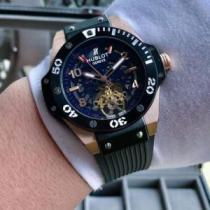 2026春夏 人気 ランキング ウブロ HUBLOT 5色可選 メンズ 腕時計 ウブロブランド コピー 45*13mm コーティング高密度鏡面 機械式（自動巻き）ムーブメント.178.