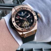 2026春夏 人気 ランキング ウブロ HUBLOT 5色可選 メンズ 腕時計 ウブロブランド コピー 45*13mm コーティング高密度鏡面 機械式（自動巻き）ムーブメント.178.