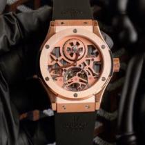 ウブロ HUBLOT 2026春夏 機械式（自動巻き）ムーブメント メンズ 腕時計 2色可選 売れ筋のいい ウブロコピー ブランド コーティング高密度鏡面.178.
