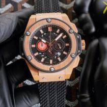 4色可選 ウブロ HUBLOT 超目玉 2026春夏 メンズ 腕時計 ウブロコピーブランド 48MM オリジナル クオーツ ムーブメント 上級水晶ガラス 日常生活防水.178.