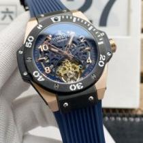 2026春夏 ウブロ HUBLOT 限量販売 機械式（自動巻き）ムーブメント 6色可選 ウブロブランドスーパーコピー メンズ 腕時計 Tourbillon トゥールビヨン 透かし彫りムーブメント.178.