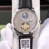 高品質 オメガ OMEGA 2026春夏 上級全自動フライホイール機械 メンズ 腕時計 6色可選 OMEGAコピーブランド 3針クロノグラフ 透かし彫りムーブメント 41mm*12mm.194.
