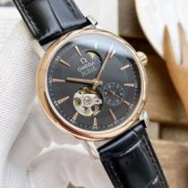 オメガ OMEGA 2026春夏 メンズ 腕時計 3針クロノグラフ Tourbillon トゥールビヨン 星辰月相显示 日付表示 4色可選 オメガスーパーコピー 高評価の人気品 41*13 機械式（自動巻き）ムーブメント.194.