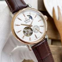 オメガ OMEGA 2026春夏 メンズ 腕時計 3針クロノグラフ Tourbillon トゥールビヨン 星辰月相显示 日付表示 4色可選 オメガスーパーコピー 高評価の人気品 41*13 機械式（自動巻き）ムーブメント.194.
