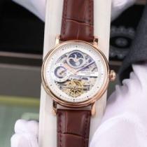 パテックフィリップ Patek Philippe お買い得品 2026春夏 メンズ 腕時計PATEK PHILIPPEコピー ブランド 多色選択可 43*12mm ミネラルガラス 機械式（自動巻き）ムーブメント レザー 男性必需品 パテック.206.