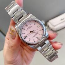 ロレックス ROLEXスーパーコピー 2026春夏 女性用腕時計 多色選択可 輸入クオーツムーブメント 36mm コーティングガラス .196.