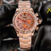 TOPセラー賞受賞！ロレックス ROLEX メンズ 腕時計 3色可選 2026春夏 ロレックスコピーブランド ダイヤベゼル 機械式（自動巻き）ムーブメント 43mm.196.