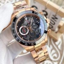 ROLEX Daytonaシリーズ メンズ 腕時計 40mm 高級感を引き立てる 4色可選 ロレックス ROLEXスーパーコピー 2026春夏 オリジナル クオーツムーブメント.196.