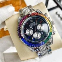 ROLEX ロレックスブランド 偽物 通販 数に限りがある 2026春夏 メンズ 腕時計 多色選択可 輸入クオーツムーブメント 41mm*10mm 6針クロノグラフ.196.