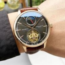 機械式 VACHERON CONSTANTINスーパーコピー 激安 大人気☆NEW!! 2026春夏 メンズ 腕時計 4色可選 42*13mm 星辰月相显示 レザー セール中.184.