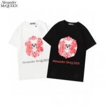 alexander mcqueenコピー ブランド 2026春夏 2色可選 半袖Tシャツ アレキサンダー マックイーン alexander mcqueen 一味違うケーブル編みが魅力満点