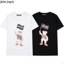 2026春夏 半袖Tシャツ Palm Angelsコピー 2色可選 首胸ロゴ パーム・エンジェルス Palm Angels