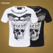 PHILIPP PLEINブランド 偽物 通販 2色可選 半袖Tシャツ フィリッププレイン PHILIPP PLEIN 2026春夏 お洒落に魅せる